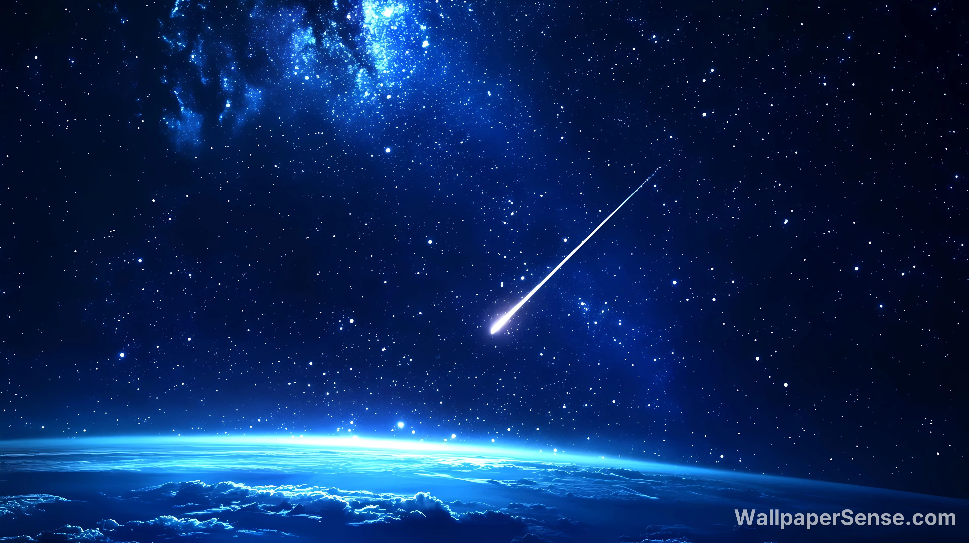 Collection de fonds d'écran 4K 8K Ultra HD : météorites et Voie lactée - Orage de météores cosmique 4K Wallpaper