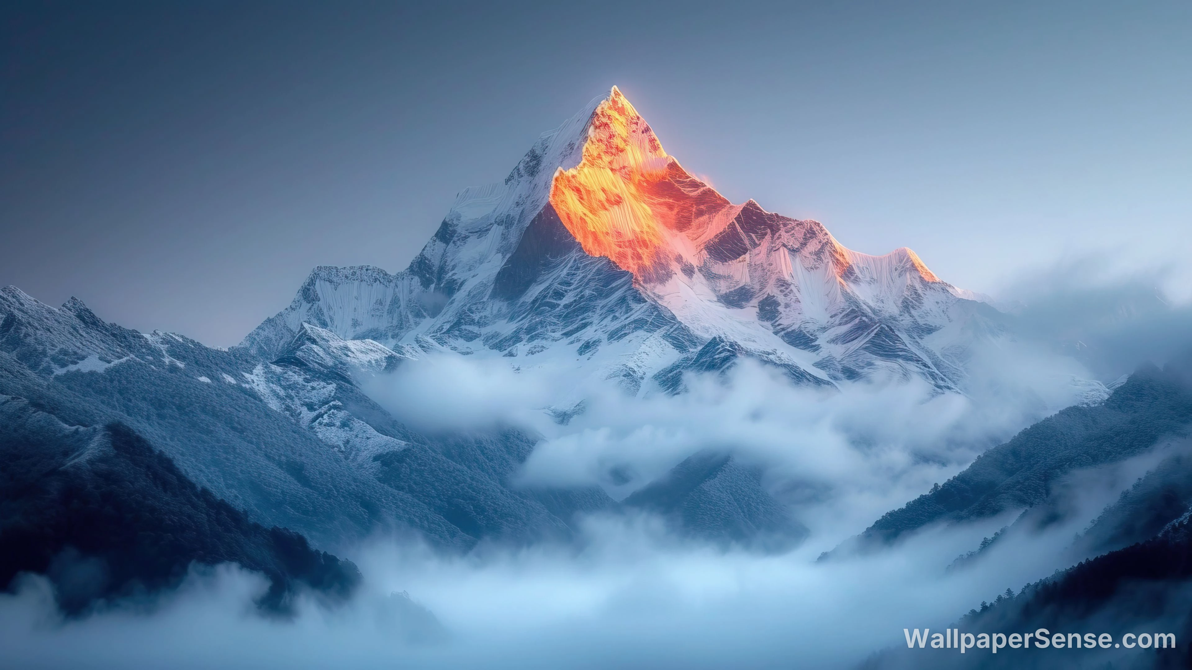 A0518-风景日照金山 - desktop