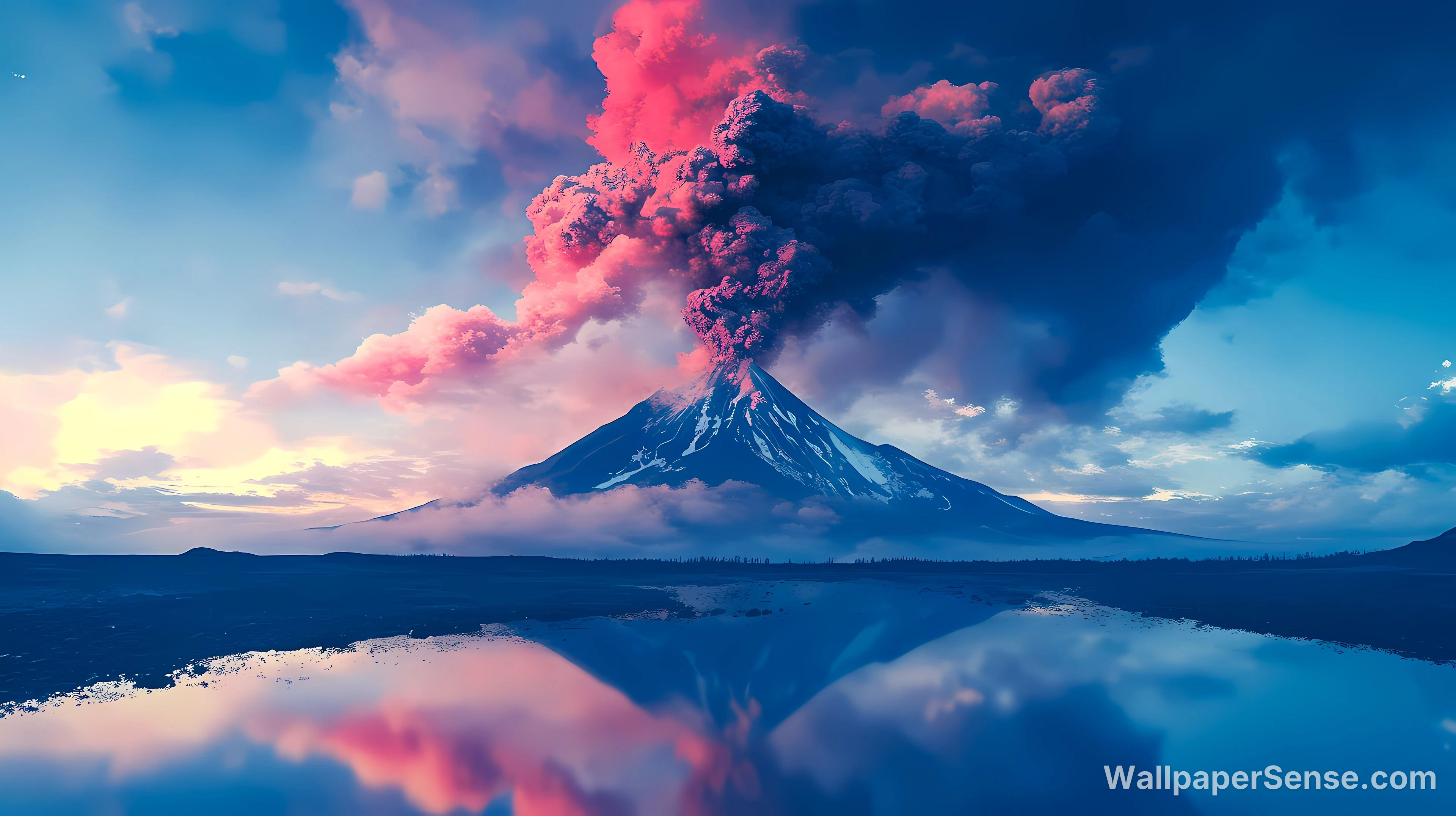 火山喷发 4K 8K 超高清壁纸合集 - 日本火山喷发4K桌面壁纸