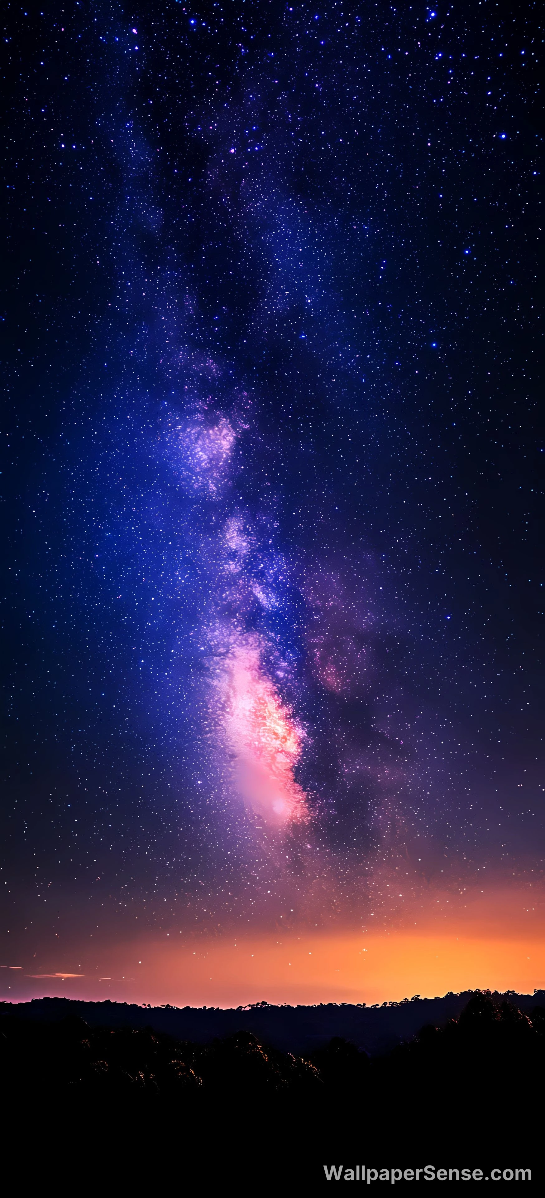 Fond d'écran 8K Ultra HD Galaxy de la Voie Lactée