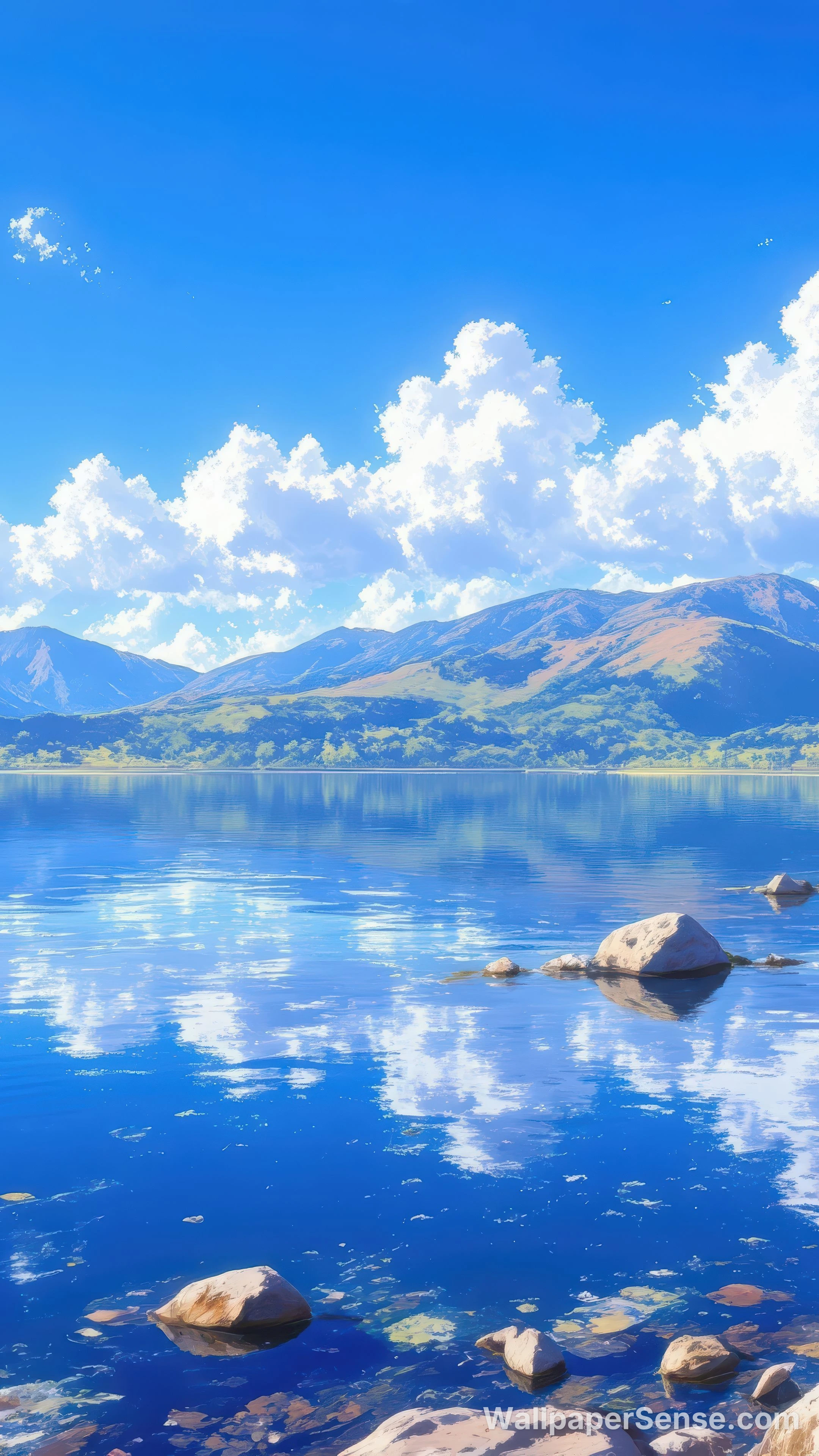日本湖泊山脉 8K 超高清手机壁纸 - Premium wallpaper in 2880x5120 resolution