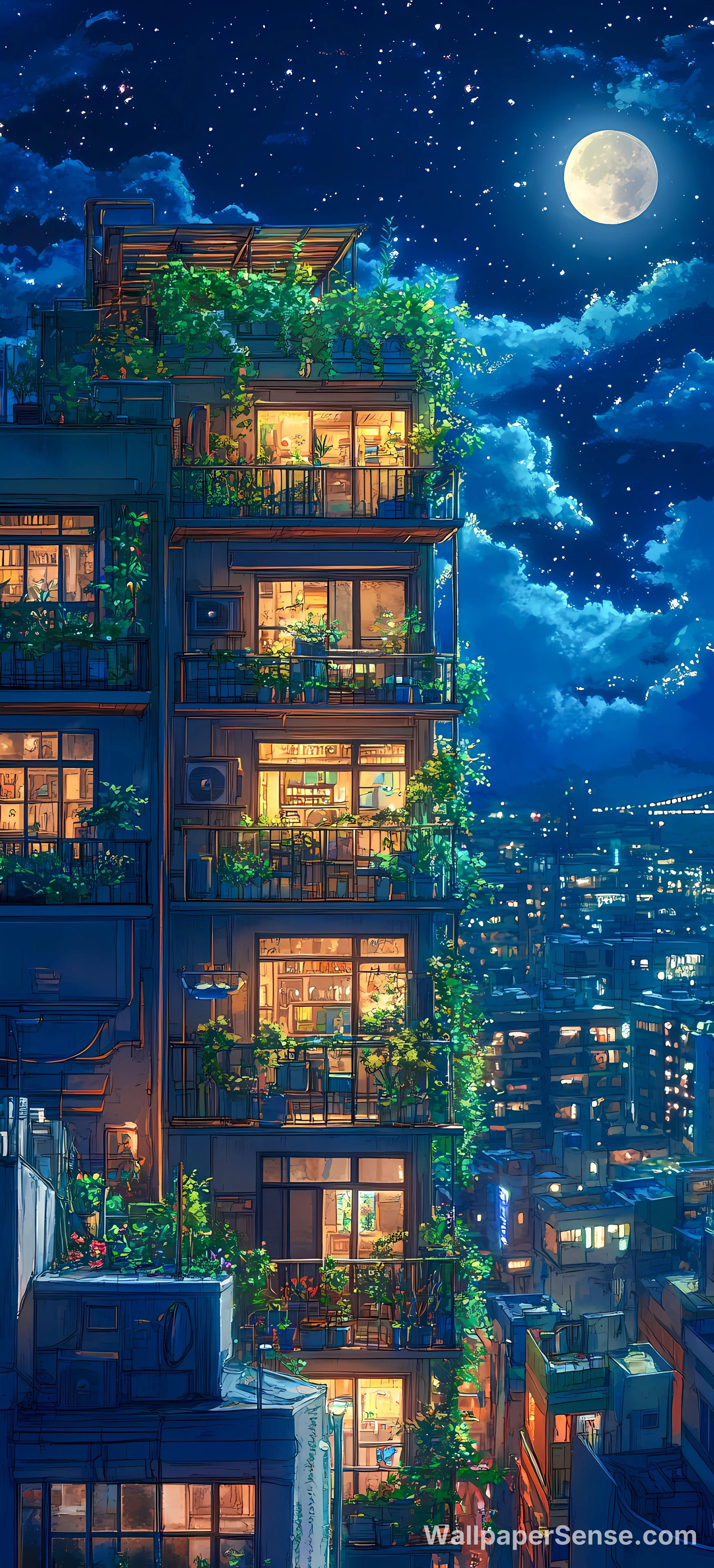 日本都市夜景 4K 8K 超高清壁纸合集 - 日式都市夜空 8K超高清手机壁纸