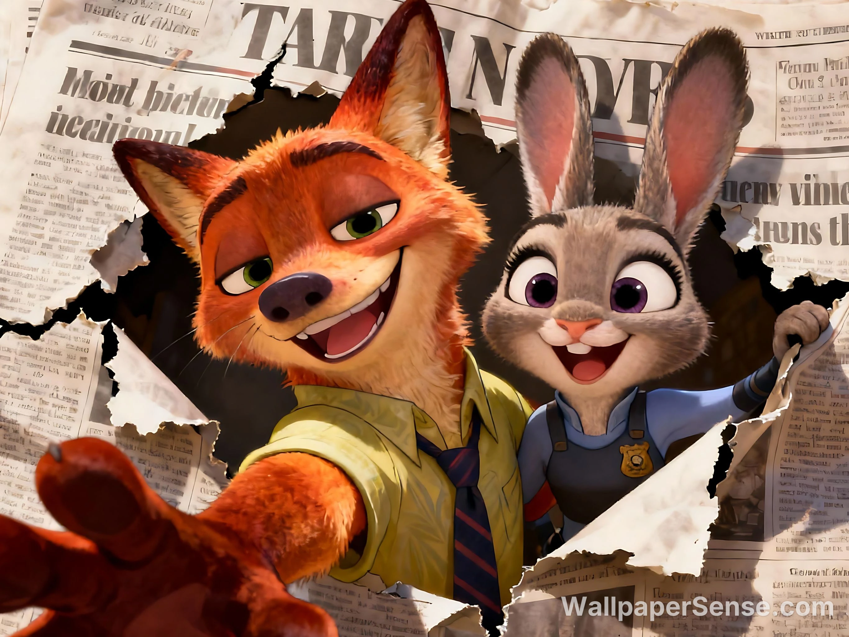 Zootopia-animaatiokuvat 4K 8K Ultra HD -taustakuvapaketti - Zootopia-animaatiokuvat 4K-työpöytätaustakuva