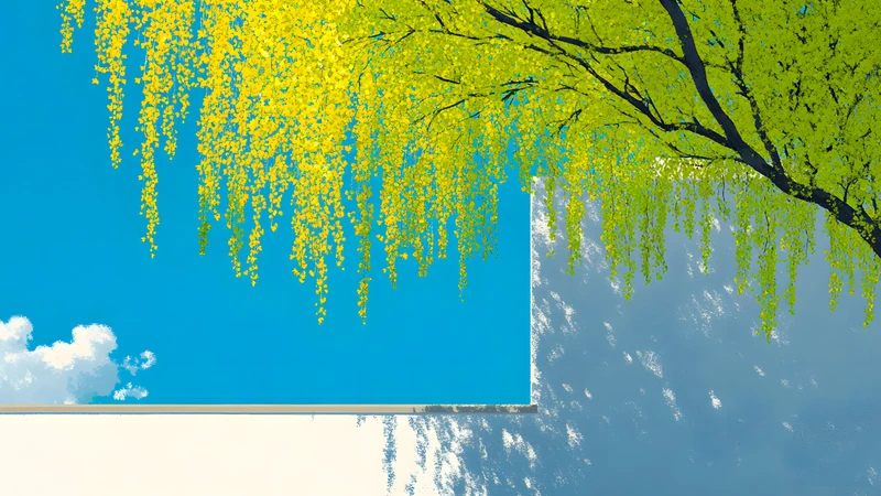 日式垂柳4K 8K超高清壁纸合集 - Pack with 3 wallpapers for $1
