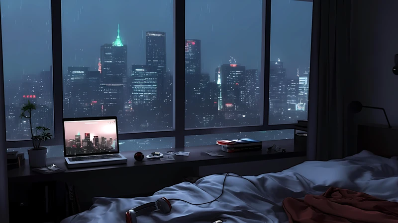 Urban Night Cityscape 4K and 8K Ultra HD Wallpaper Collection - Pack with 3 wallpapers for $1