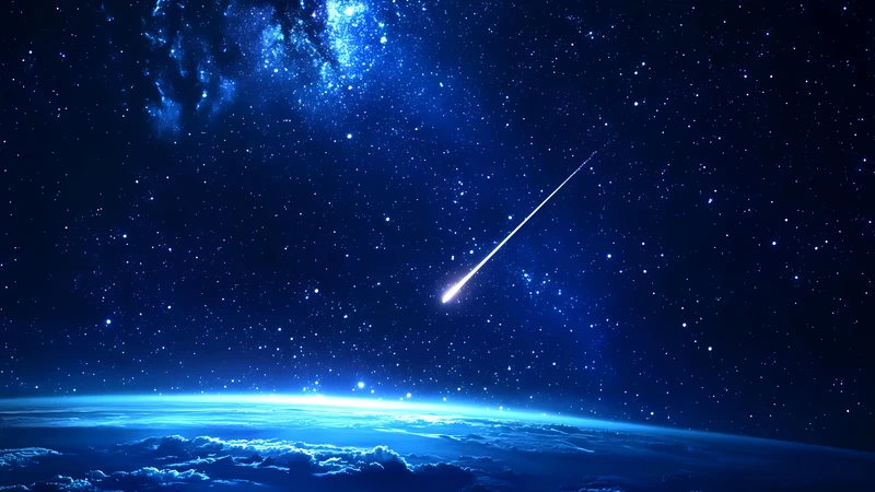 Cosmic Meteor Shower and Milky Way 4K 8K Ultra HD Wallpaper Collection - Pack with 3 wallpapers for $1