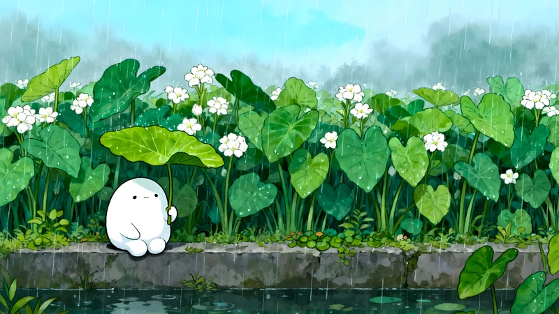 Ghibli Style Garden 4K 8K Ultra HD Wallpaper Collection - Pack with 3 wallpapers for $1
