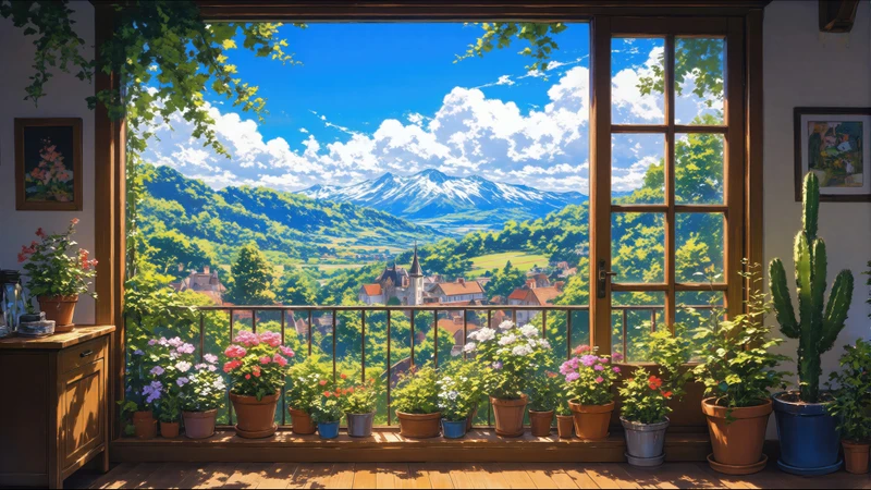 Japanese Countryside and Alpine Village 8K Ultra HD Wallpaper Collection - Pack with 71 wallpapers for $1