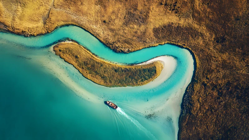 Aerial Coastal Scenery 4K 8K Ultra HD Wallpaper Collection - Pack with 3 wallpapers for $1