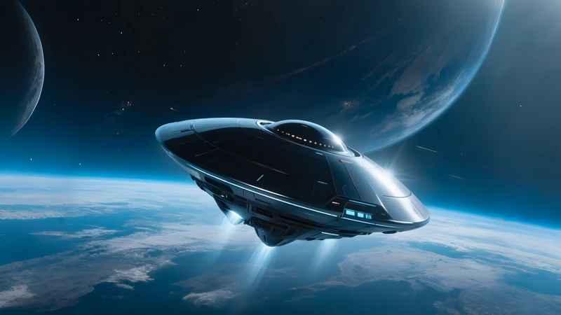 Sci-Fi Spacecraft and UFO 4K Wallpaper Pack - Pack with 3 wallpapers for $1