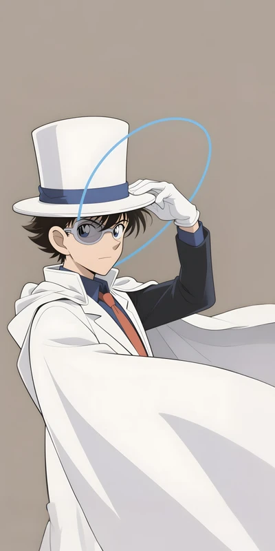 Anime Detective Character 8K Ultra HD Phone Wallpaper