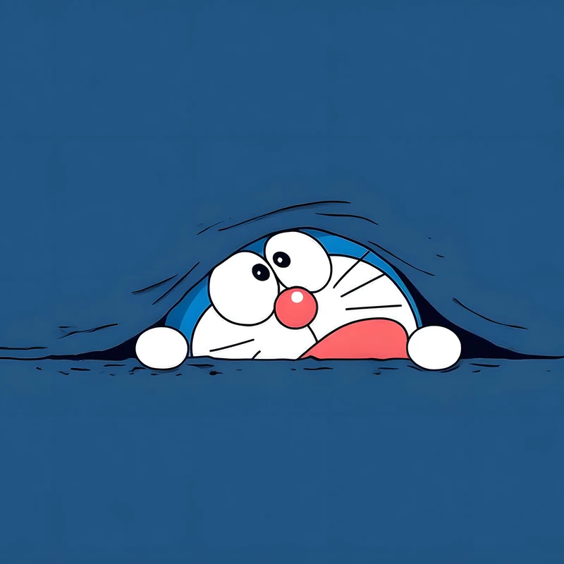 Anime Doraemon-näkymä 4K-taulukkovarasto