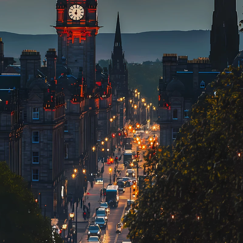 Paysage urbain britannique Tour de l'horloge 8K Ultra HD Wallpaper pour téléphone