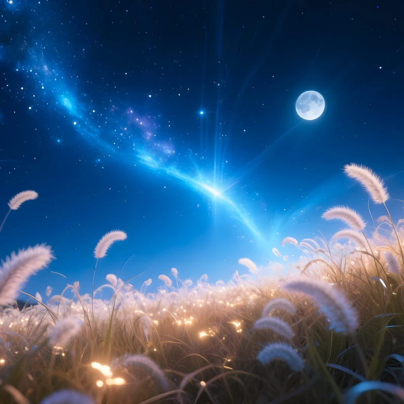 Fond d'écran 4K Cosmic Night Field