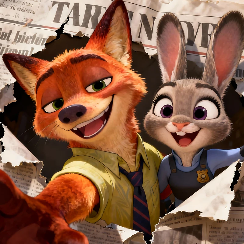 Zootopia-animaatiokuvat 4K-työpöytätaustakuva