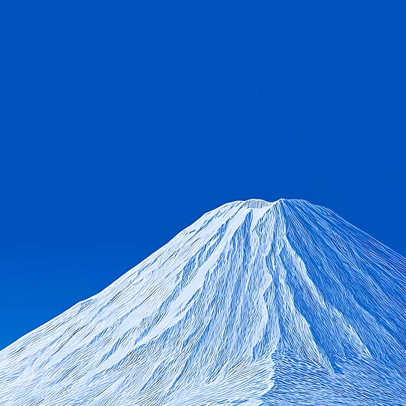 日本富士山雪景 8K超高清手机壁纸