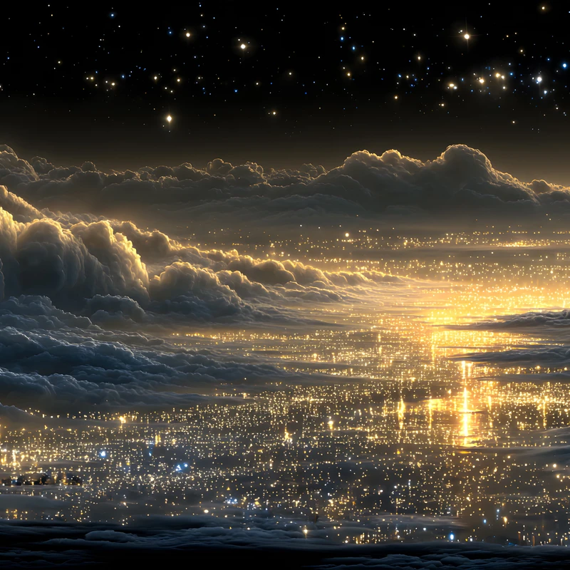 Paysage urbain cyberpunk nocturne 4K pour bureau