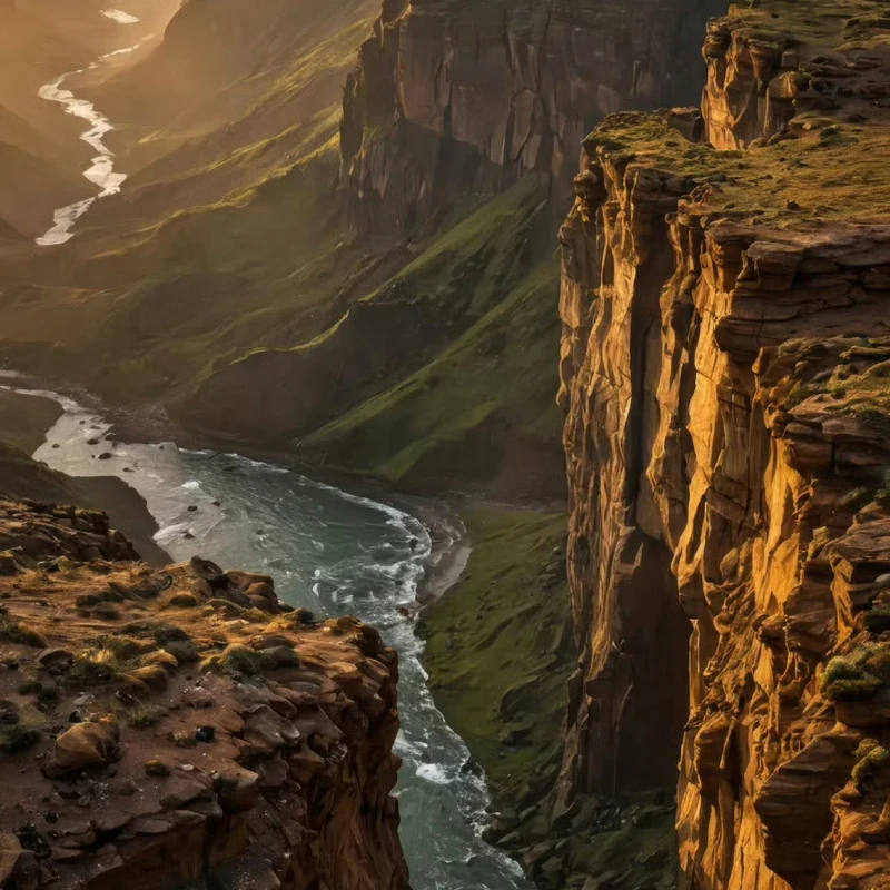 Velká údolí řeky Grand Canyon 8K Ultra HD mobilní pozadí