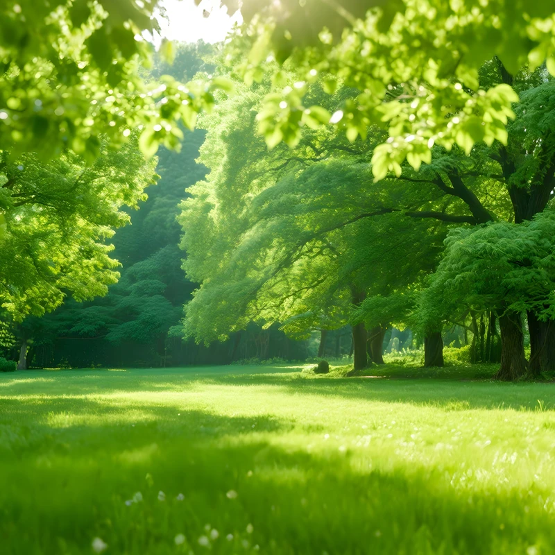 Verte forêt japonaise 4K fond d'écran