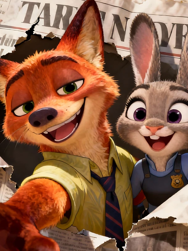 Zootopia Animated Characters 4K 8K Ultra HD Wallpaper Collection - Pack with 3 wallpapers for $1