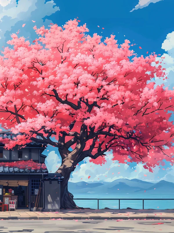Japonské světlo květu 4K 8K Ultra HD sbírka pozadí - Pack with 8 wallpapers for $1